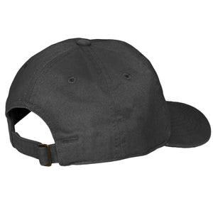Kids Baseball Cap Cotton Adjustable Size - Charcoal