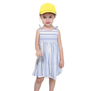 Kids Baseball Cap Cotton Adjustable Size - Yellow