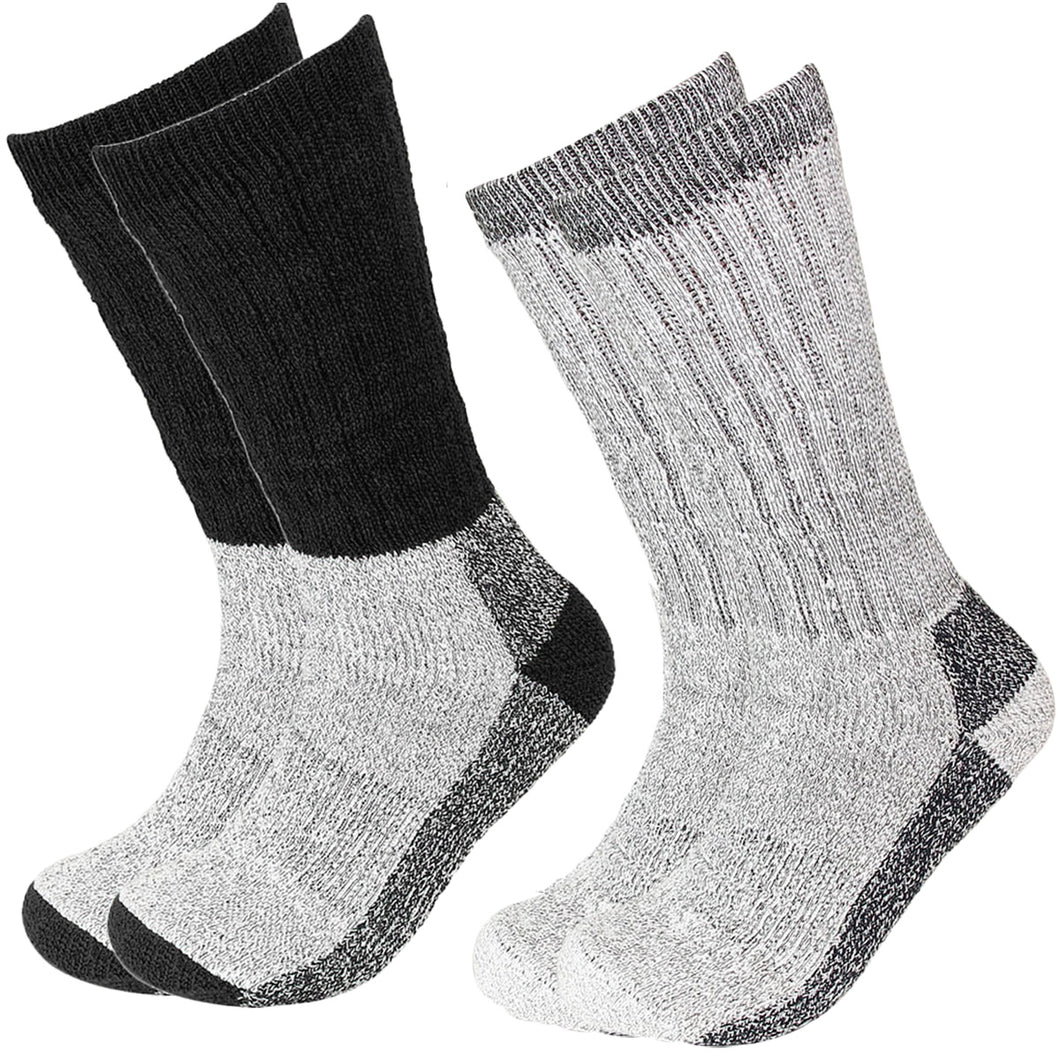 2 Pairs Wool Socks Excellent for Cold Weather