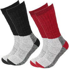 Load image into Gallery viewer, 2 Pairs Wool Socks Excellent for Cold Weather