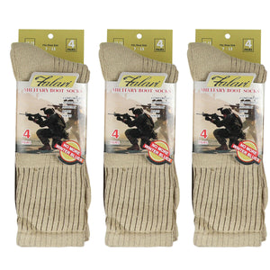 4/12 Pairs US Army Military Boot Socks Combat Trekking Hiking Policemen Firefighter Security Guard Out Door Activities Socks