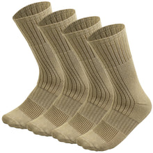 Load image into Gallery viewer, 4/12 Pairs US Army Military Boot Socks Combat Trekking Hiking Policemen Firefighter Security Guard Out Door Activities Socks