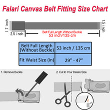 Load image into Gallery viewer, Web Belt Fully Adjustable Cut to Fit Golf Belt Flip Top Silver Buckle