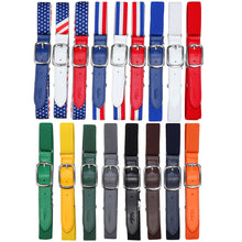 Load image into Gallery viewer, Falari Kids Leather Elastic Adjustable Belts for Boy Girl All Occasion Variety Colors