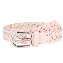 Load image into Gallery viewer, Falari Women&#39;s Leather Braided Belt 6007