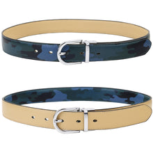 Load image into Gallery viewer, Falari Women Reversible Genuine Leather Belt