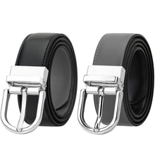 Load image into Gallery viewer, Falari Women Reversible Genuine Leather Belt