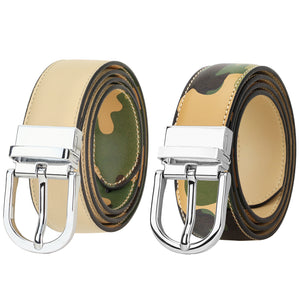 Falari Women Reversible Genuine Leather Belt