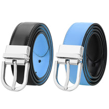 Load image into Gallery viewer, Falari Women Reversible Genuine Leather Belt