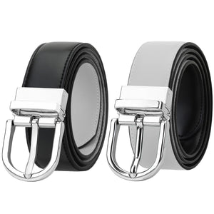 Falari Women Reversible Genuine Leather Belt