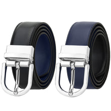 Load image into Gallery viewer, Falari Women Reversible Genuine Leather Belt