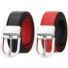 Load image into Gallery viewer, Falari Women Reversible Genuine Leather Belt
