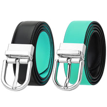 Load image into Gallery viewer, Falari Women Reversible Genuine Leather Belt