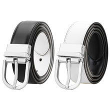 Load image into Gallery viewer, Falari Women Reversible Genuine Leather Belt