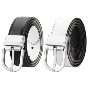 Falari Women Reversible Genuine Leather Belt