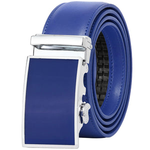 Falari Men Leather Ratchet Dress Belt