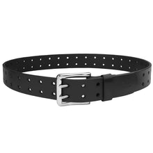 Load image into Gallery viewer, Men&#39;s Full Grain Leather Double Prong Belt