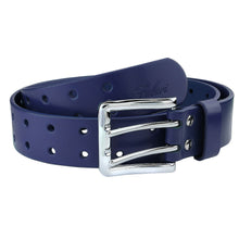 Load image into Gallery viewer, Men&#39;s Full Grain Leather Double Prong Belt