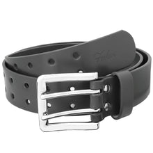 Load image into Gallery viewer, Men&#39;s Full Grain Leather Double Prong Belt