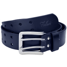 Load image into Gallery viewer, Men&#39;s Full Grain Leather Double Prong Belt