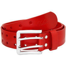 Load image into Gallery viewer, Men&#39;s Full Grain Leather Double Prong Belt