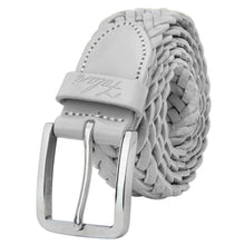 Load image into Gallery viewer, Men&#39;s Leather Braided Belt Stainless Steel Buckle 35mm 9007