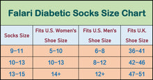 Load image into Gallery viewer, Men Women Anti Slip Grip Non Skid Crew Cotton Diabetic Socks For Home Hospital 6-Pairs