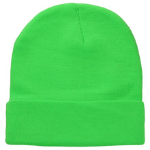 Load image into Gallery viewer, Knitted Beanie Hat - Light Green